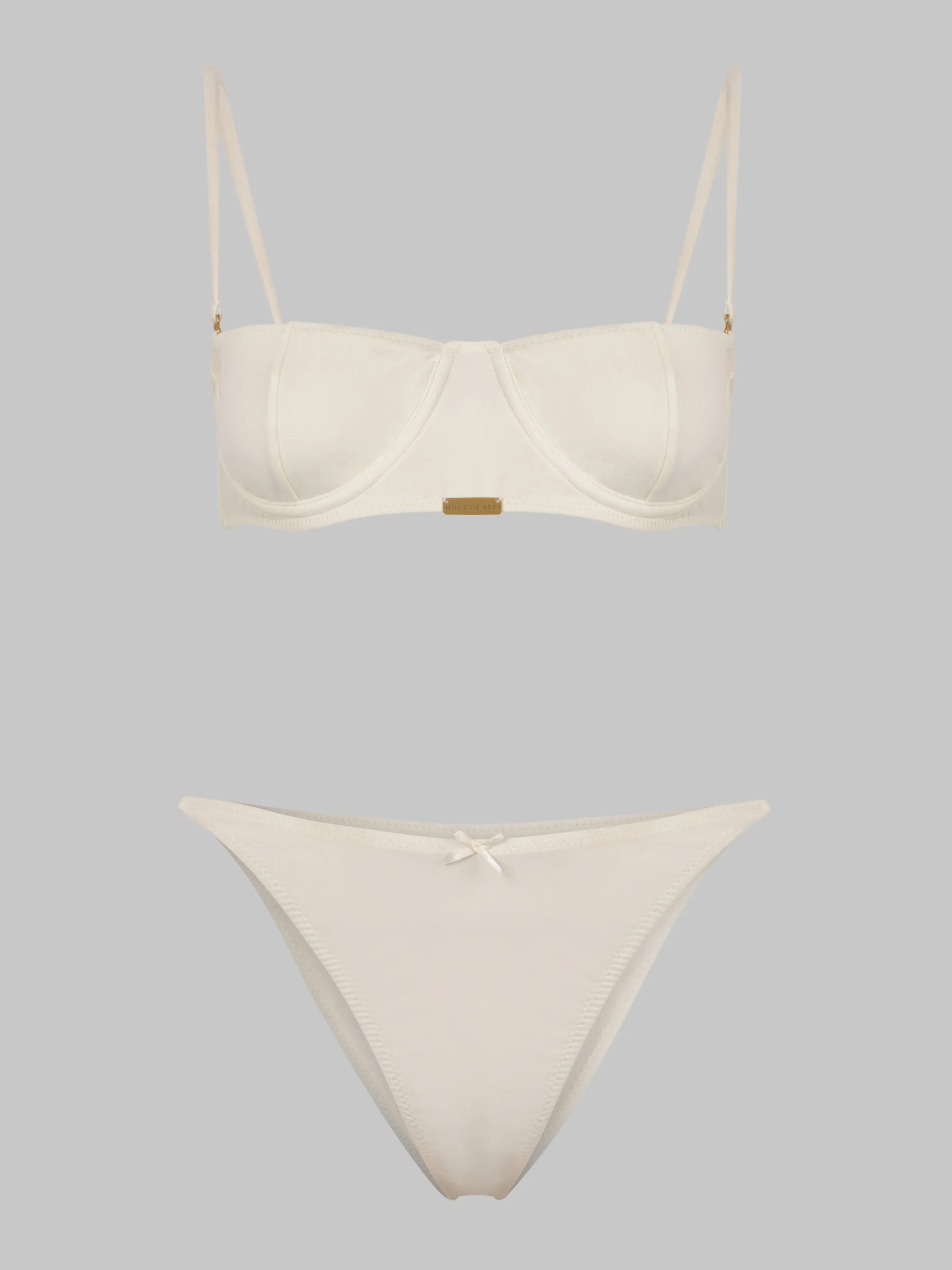 STYLE “SUSHI GANG” BIKINI BOTTOM IVORY 1