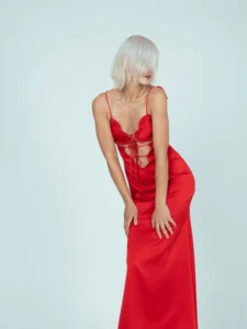 MERRY LITTLE SCANDAL MAXI DRESS RED
