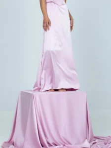 O’HARA MAXI SKIRT PINK BLUSH