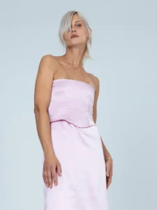 WRAPPED UP DRAMA BLUSH PINK